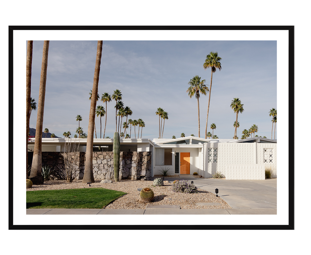 Midcentury Modern Orange (Landscape)