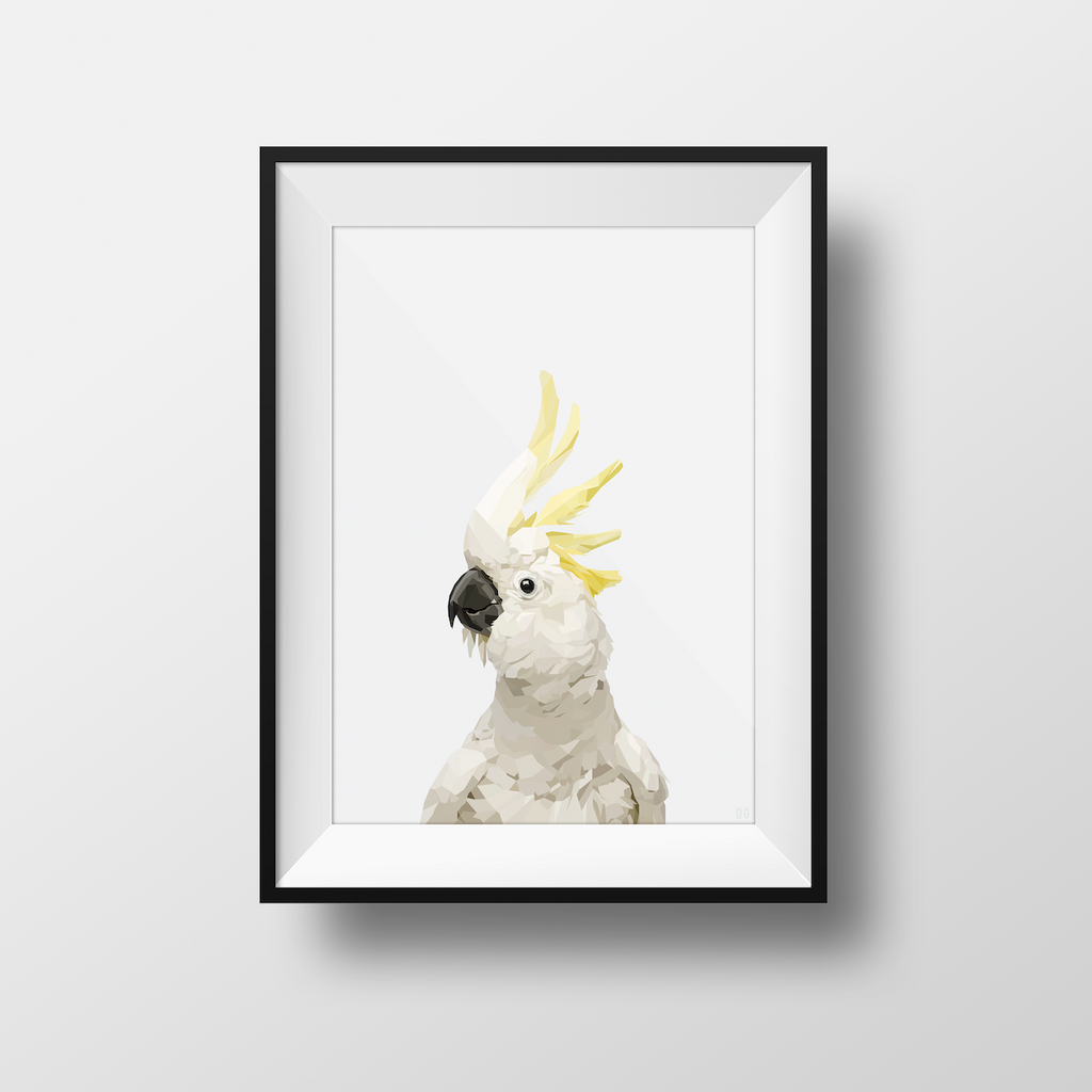 Carl the Cockatoo - DG Designs