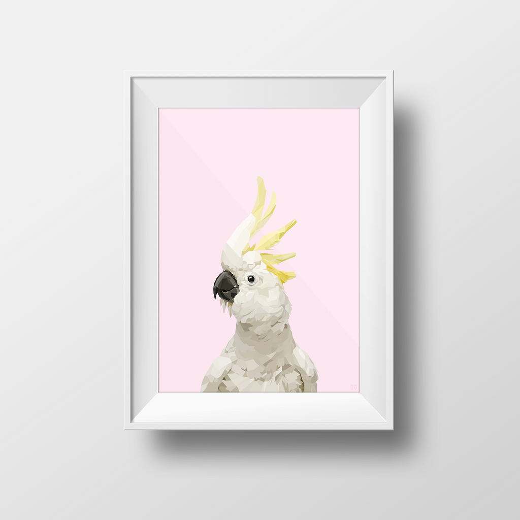 Carl the Cockatoo - DG Designs