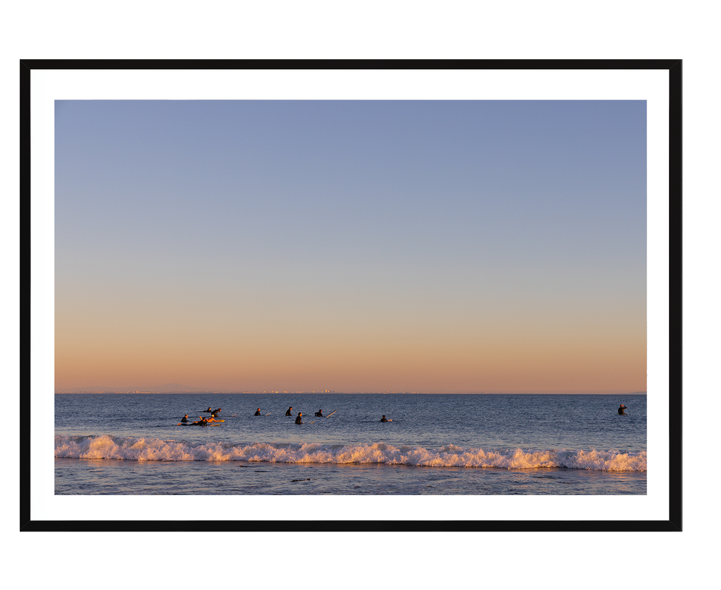 Waiting for a wave