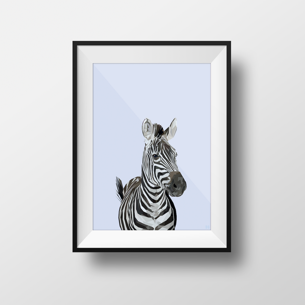 Zara the Zebra - DG Designs